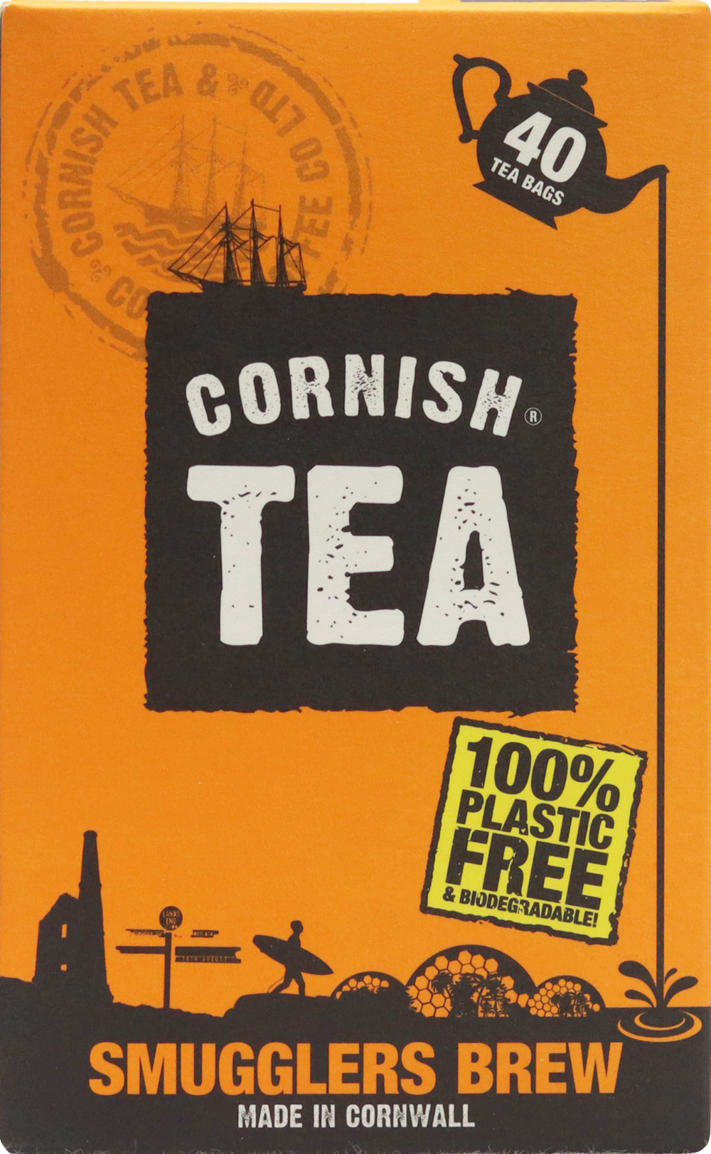 Cornish Tea Co. Smugglers Brew 40 Teabagss