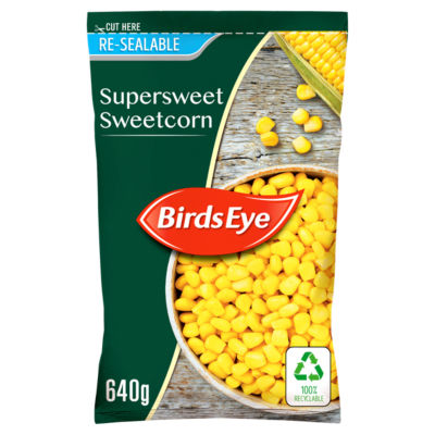 Birds Eye Supersweet Sweetcorn 640g