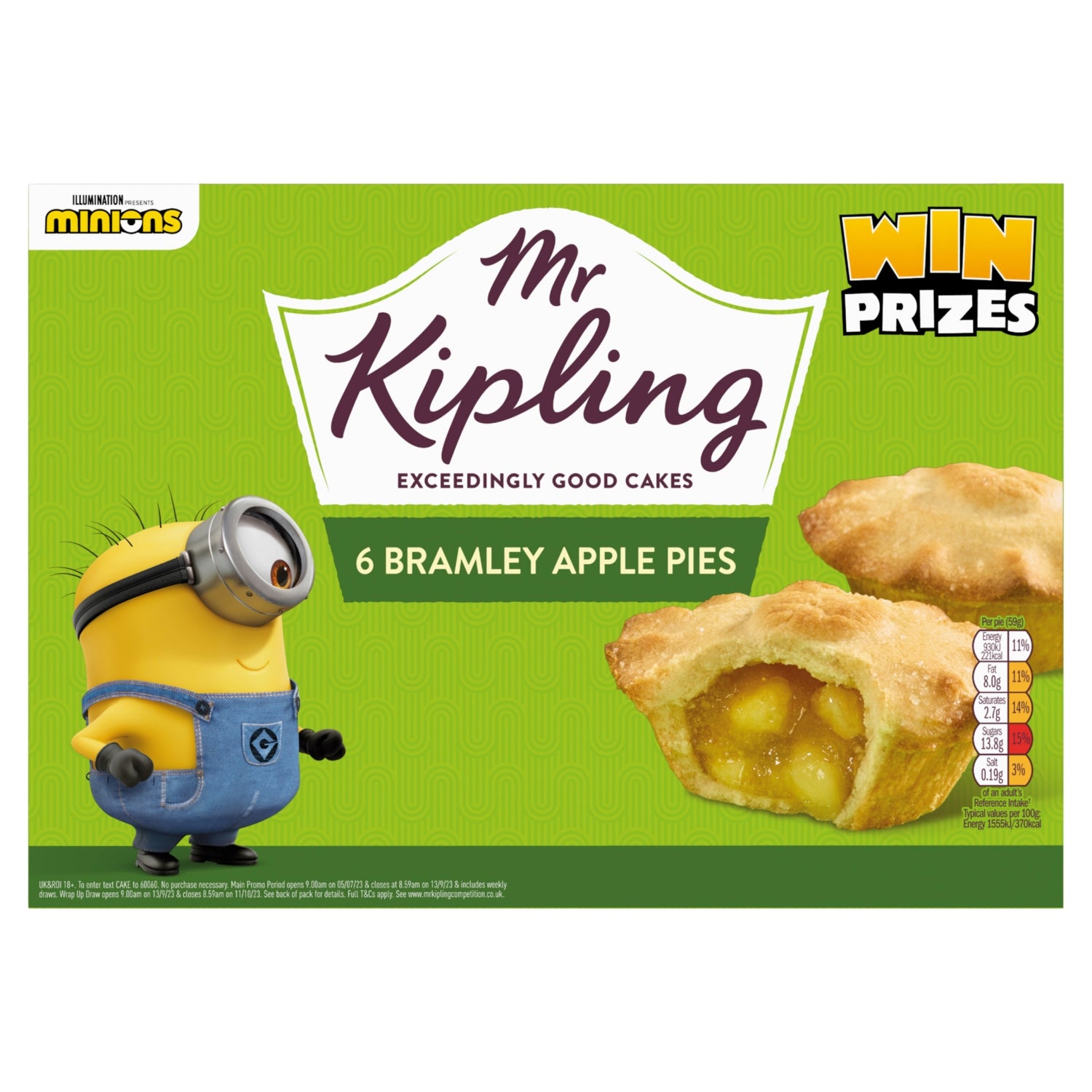 Mr Kipling Apple Pies 6pk