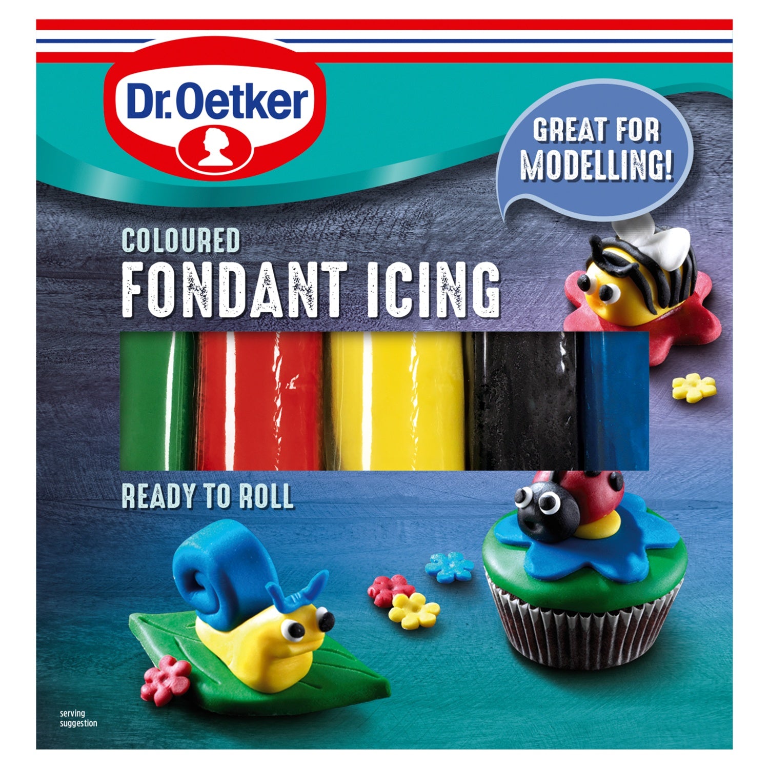 Dr Oetker Regal Ice Rtr Icing Coloured 500g