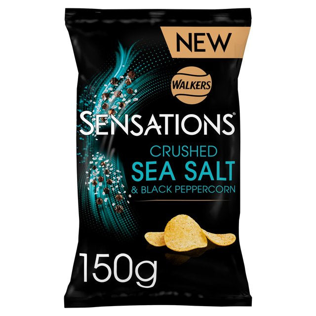 Sensations Crushed Sea Salt & Black Peppercorn 150g