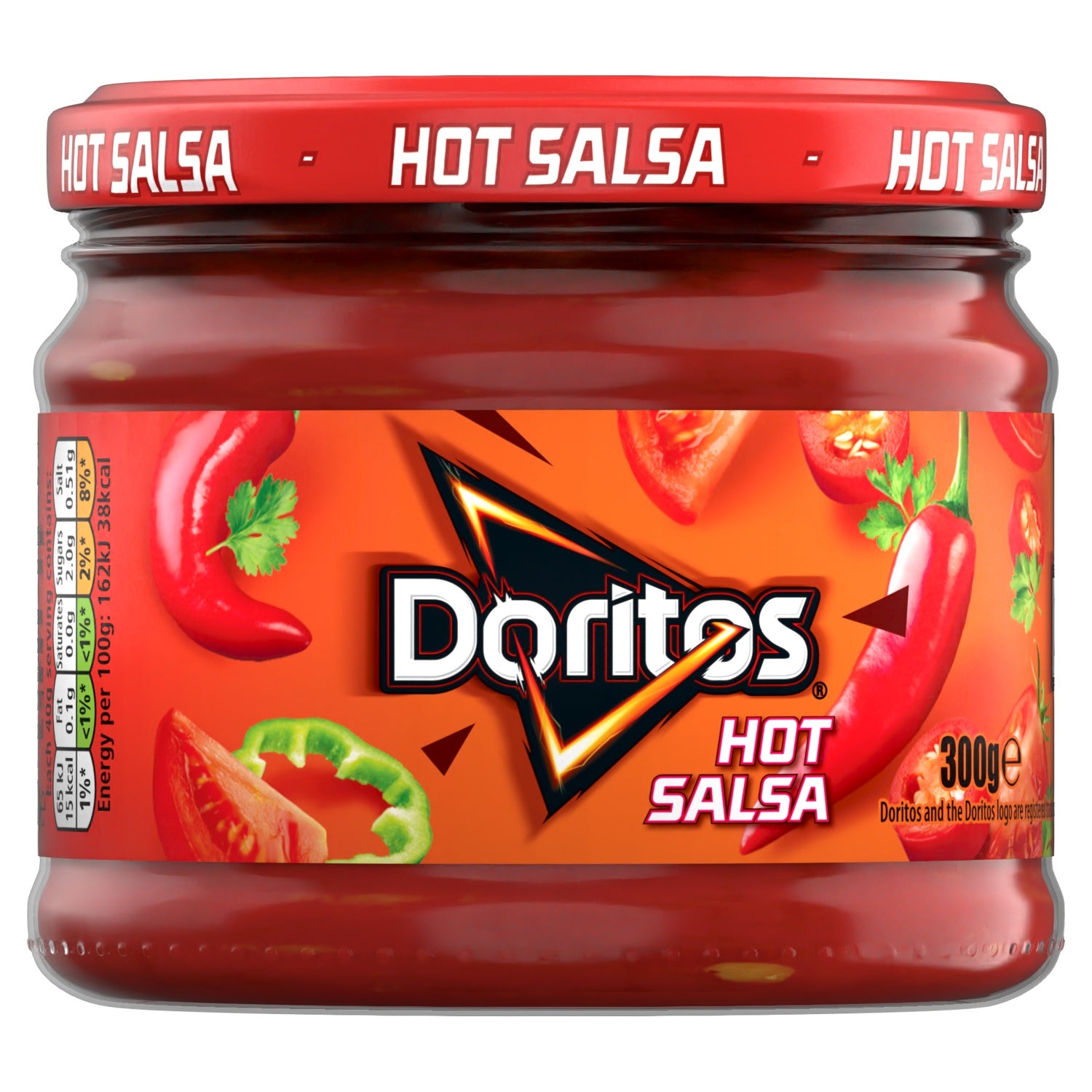 Doritos Hot Salsa Dip 300G