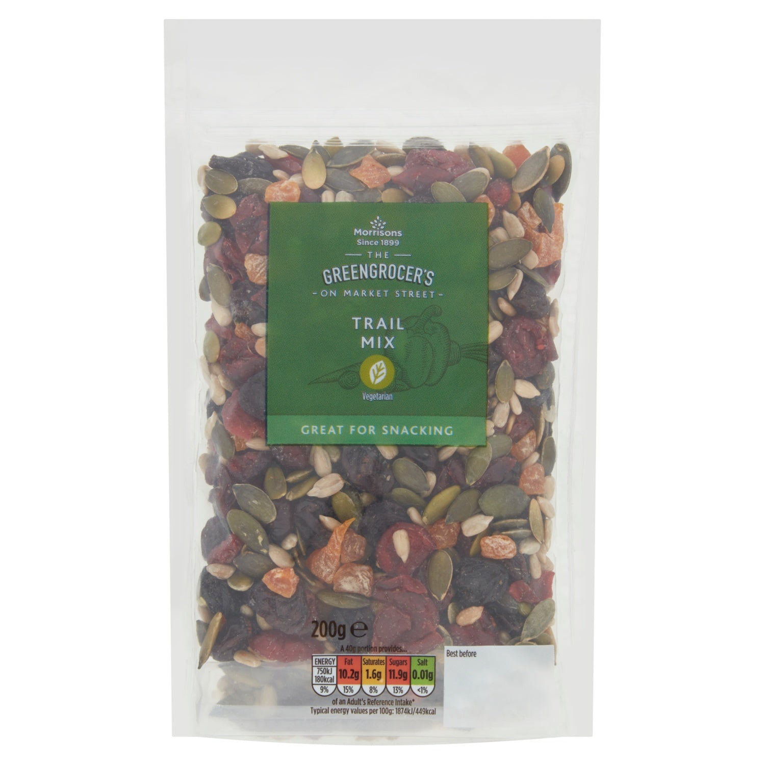 Morrisons Trail Mix 200g