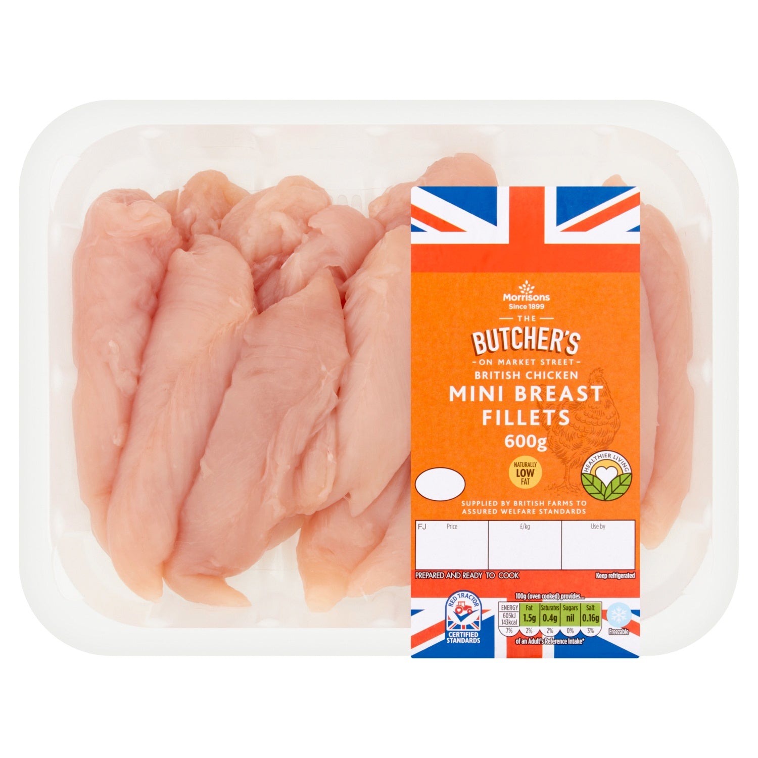 Morrisons Chicken Fillets Mini 600g