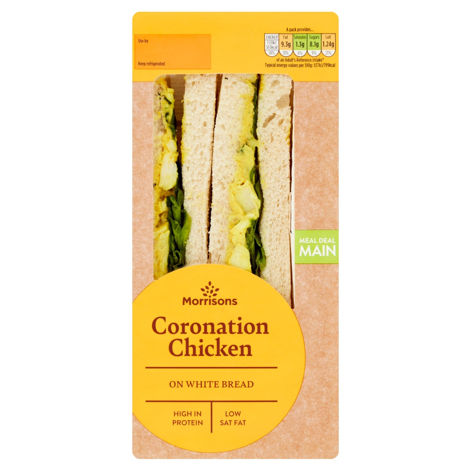 Morrison Coronation Chicken Sandwich