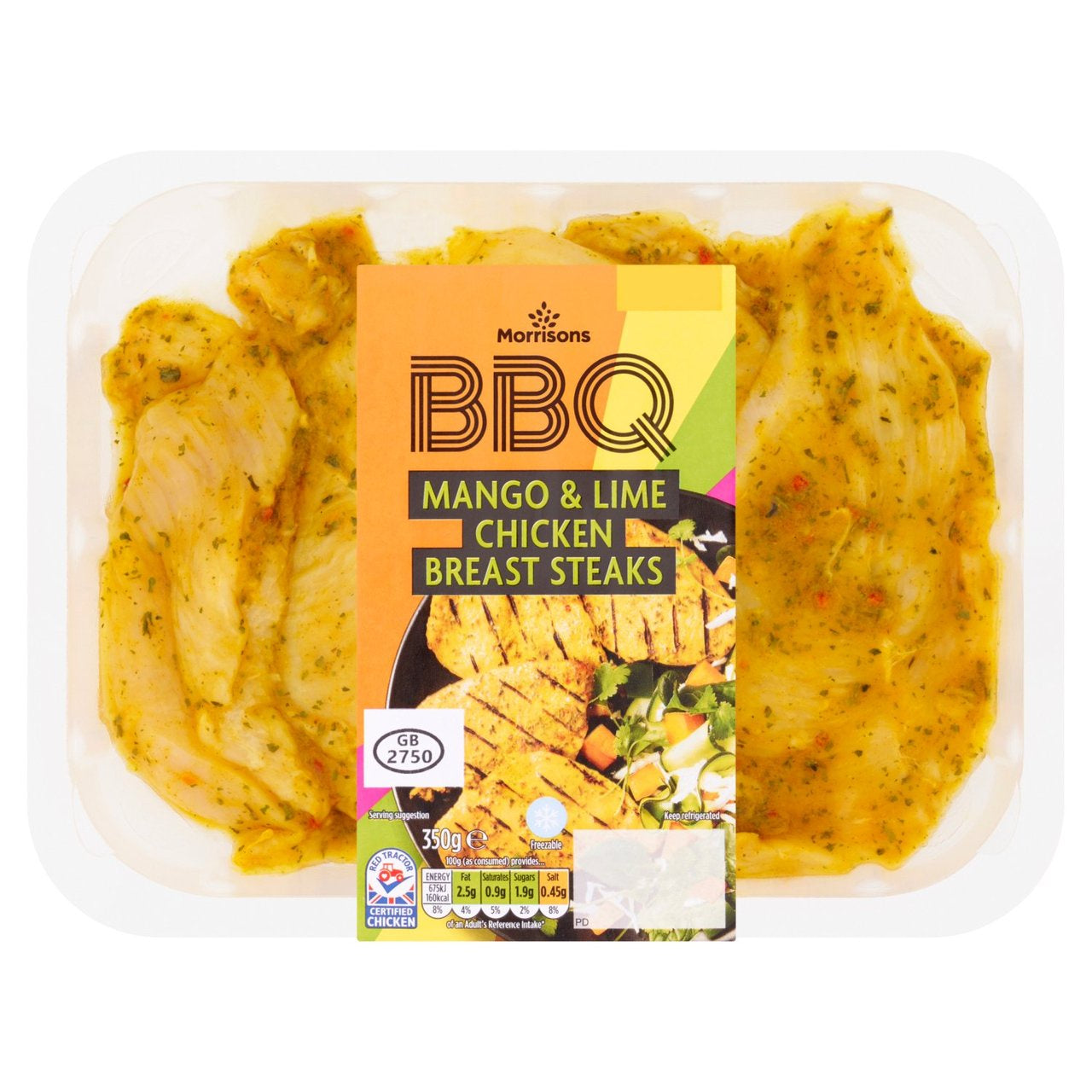 Morrisons Global Grill Mango Lime Chicken Steaks 350g