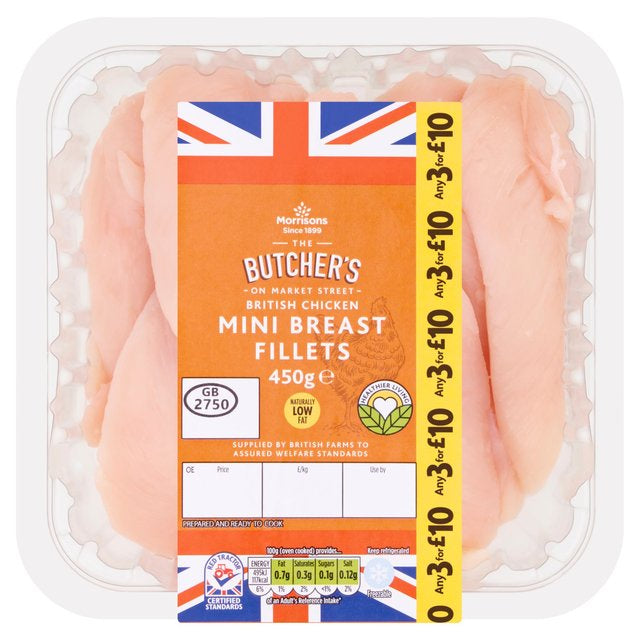 Morrisons Chicken Mini Fillet 450g