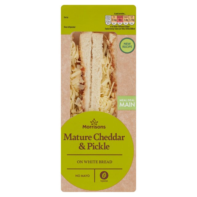 Morrisons Mature Cheddar & Pickle Sandwich