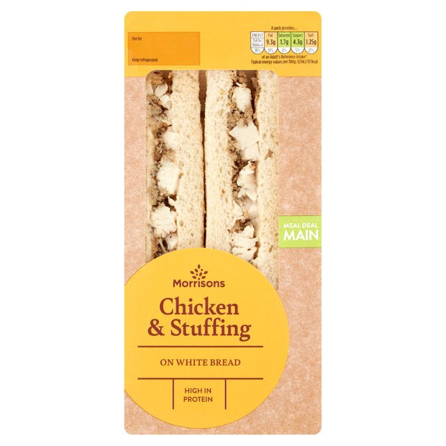 Morrisons Chicken & Stuffing Sandwich