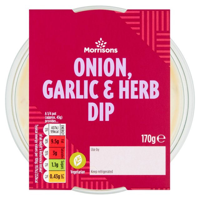 M Onion & Garlic Herb Dip 170g [765]