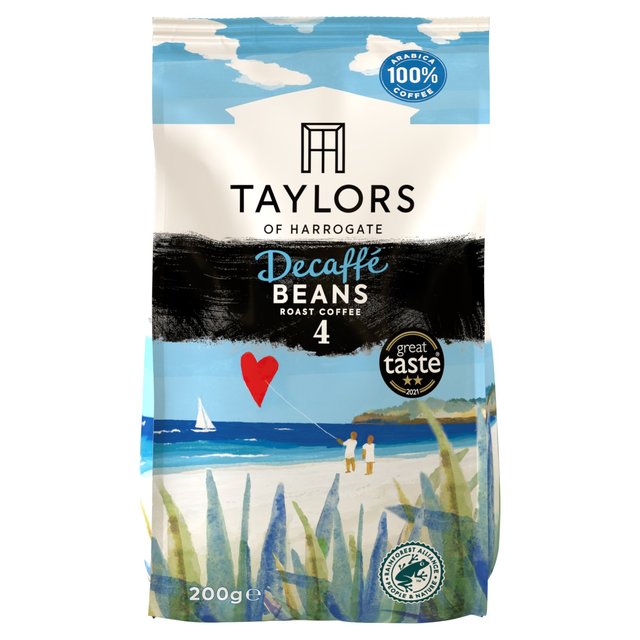 Taylors Decaffe Coffee Beans 200g