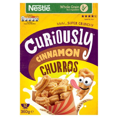 Nestle Curiously Cinnamon Churros 360g