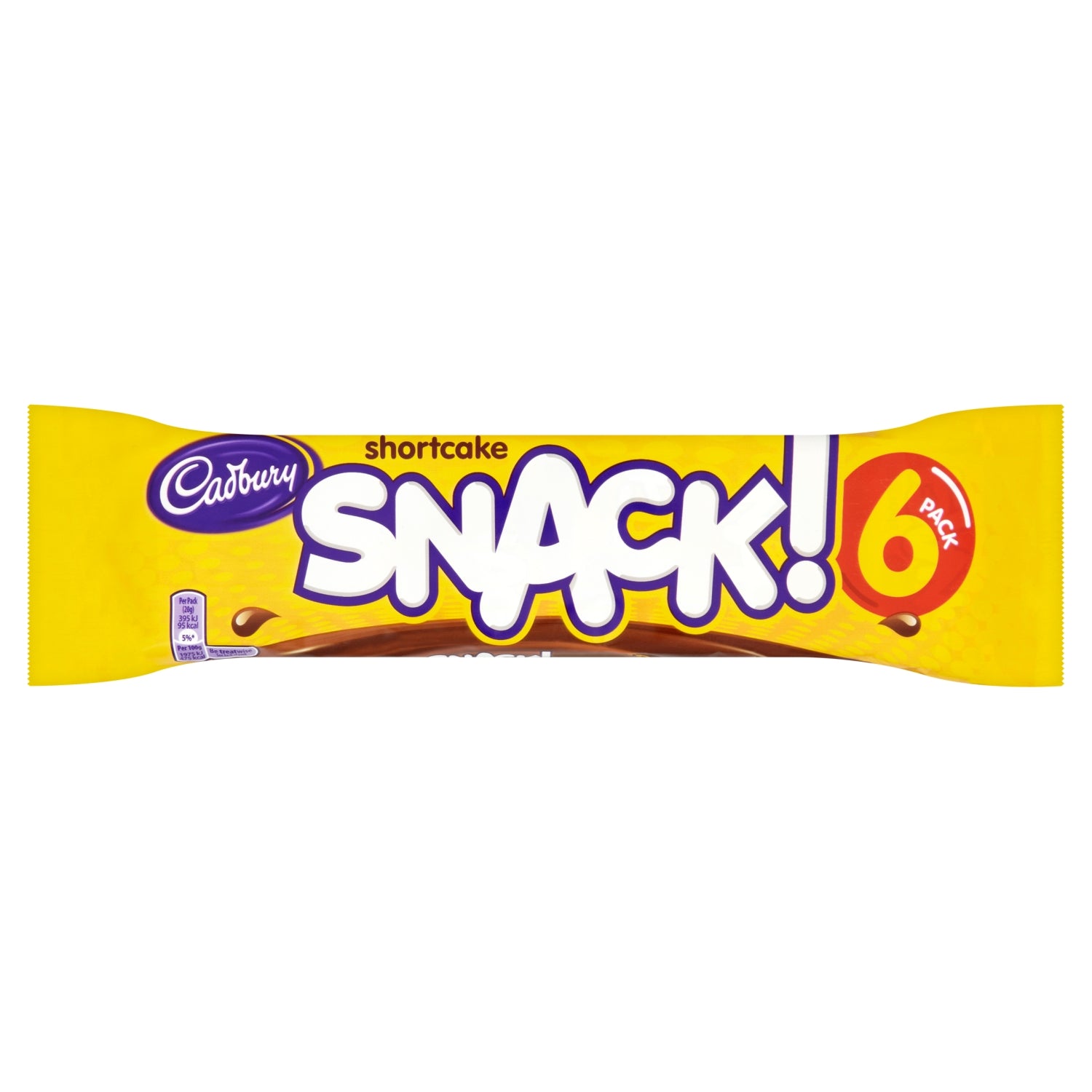 Cadbury 6 Snack Shortcake 120g