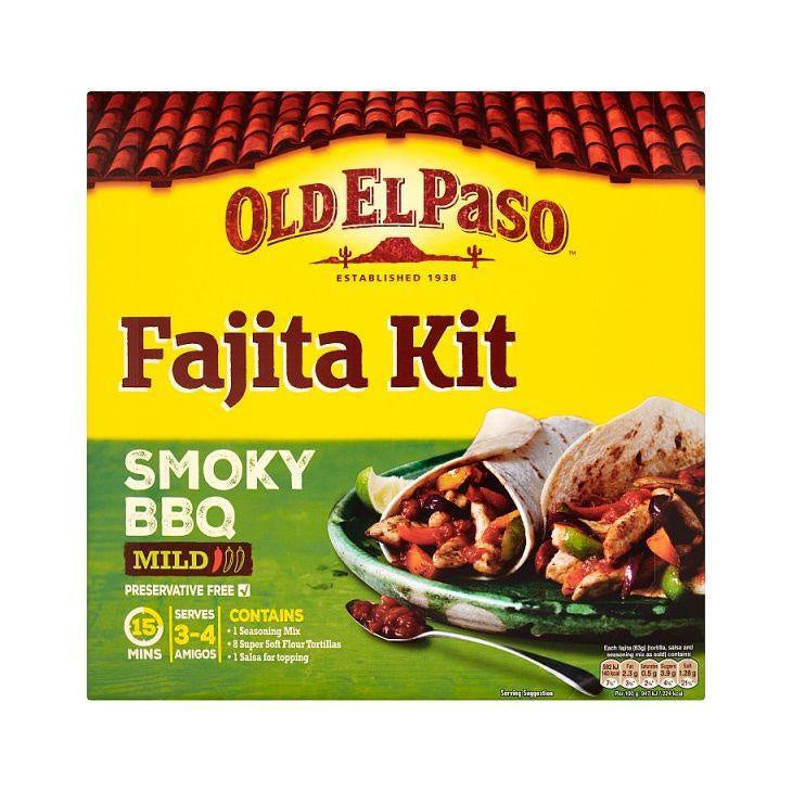 Old El Paso BBQ Fajita Dinner Kit 500g