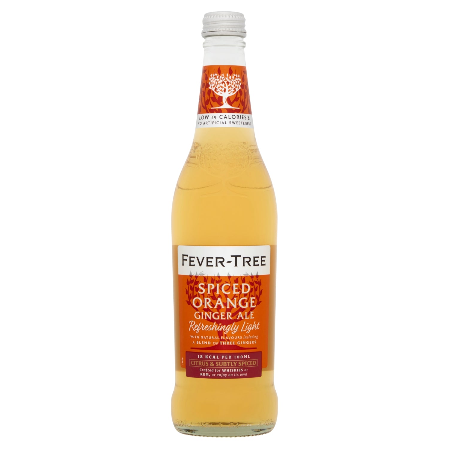 Fever Tree Refreshingly Light Spiced Orange Ginger Ale 500ml