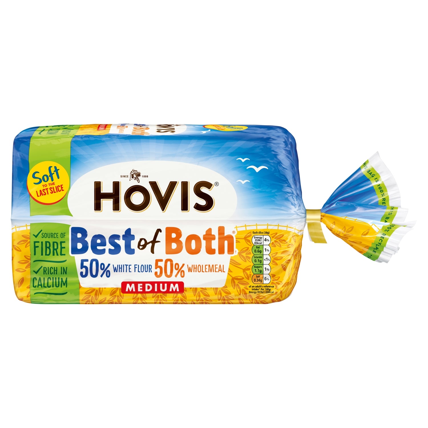 Hovis Best Of Both Medium 750G