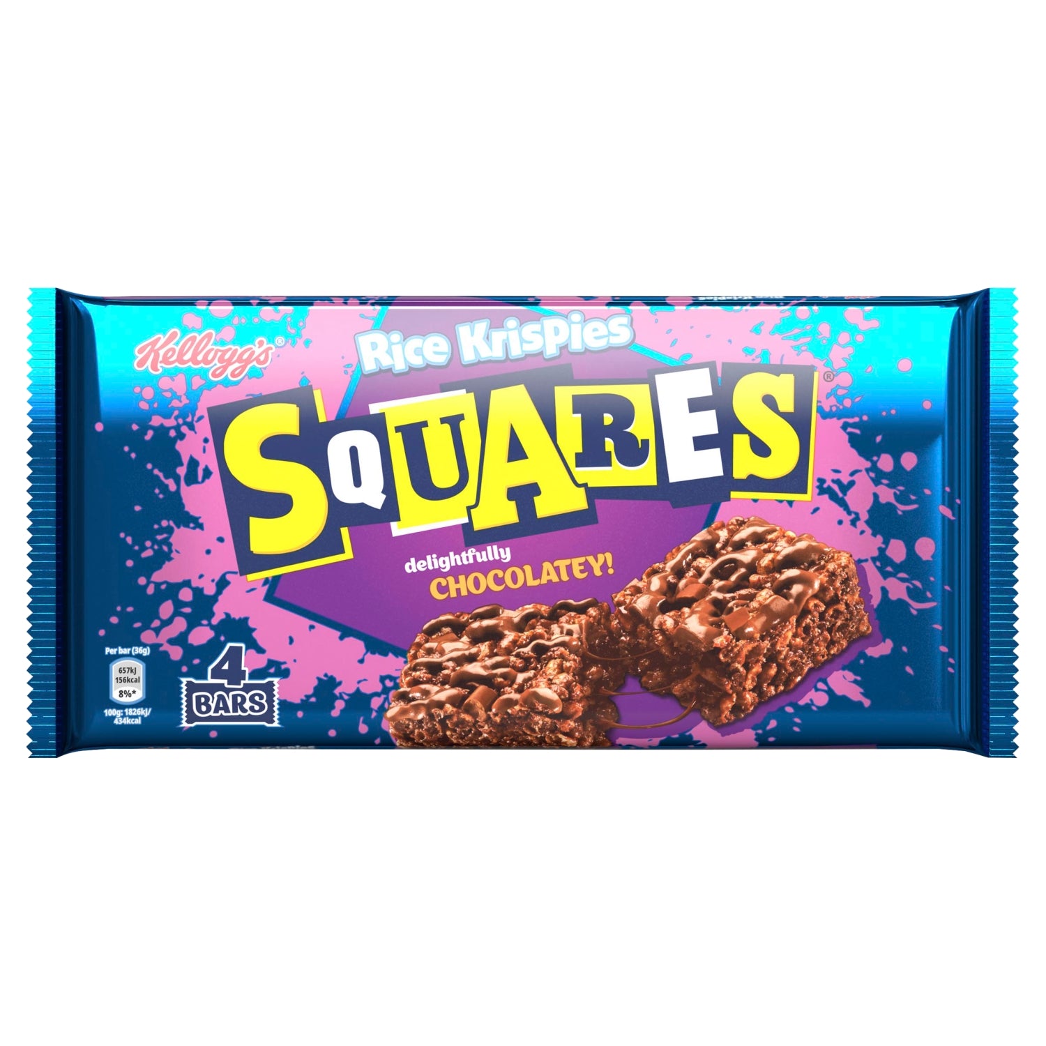 Kelloggs Totally Chocolatey Rice Krispies Squares