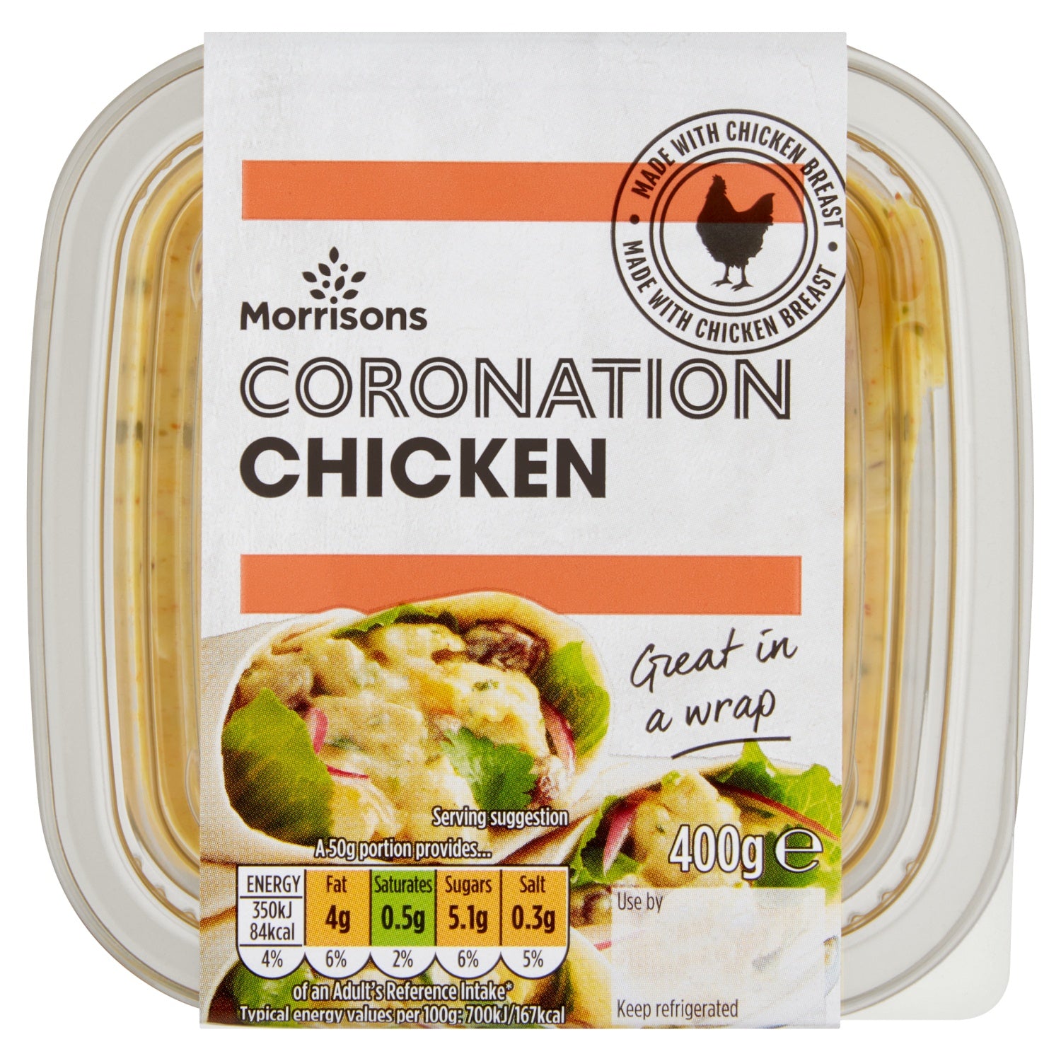 Morrisons Coronation Chicken 400g.