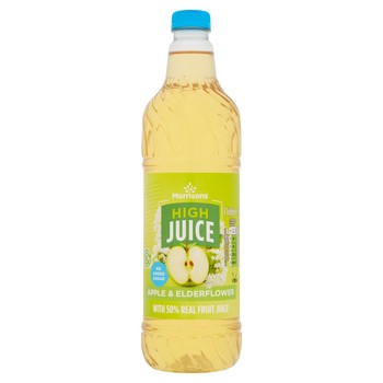 Morrisons Apple & Elderflower High Juice 1L