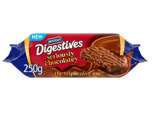 McVities Seriously Chocolate Chocolate Digestives 250g