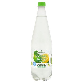 Morrisons Sparkling Lemon & Lime Spring Water 1L