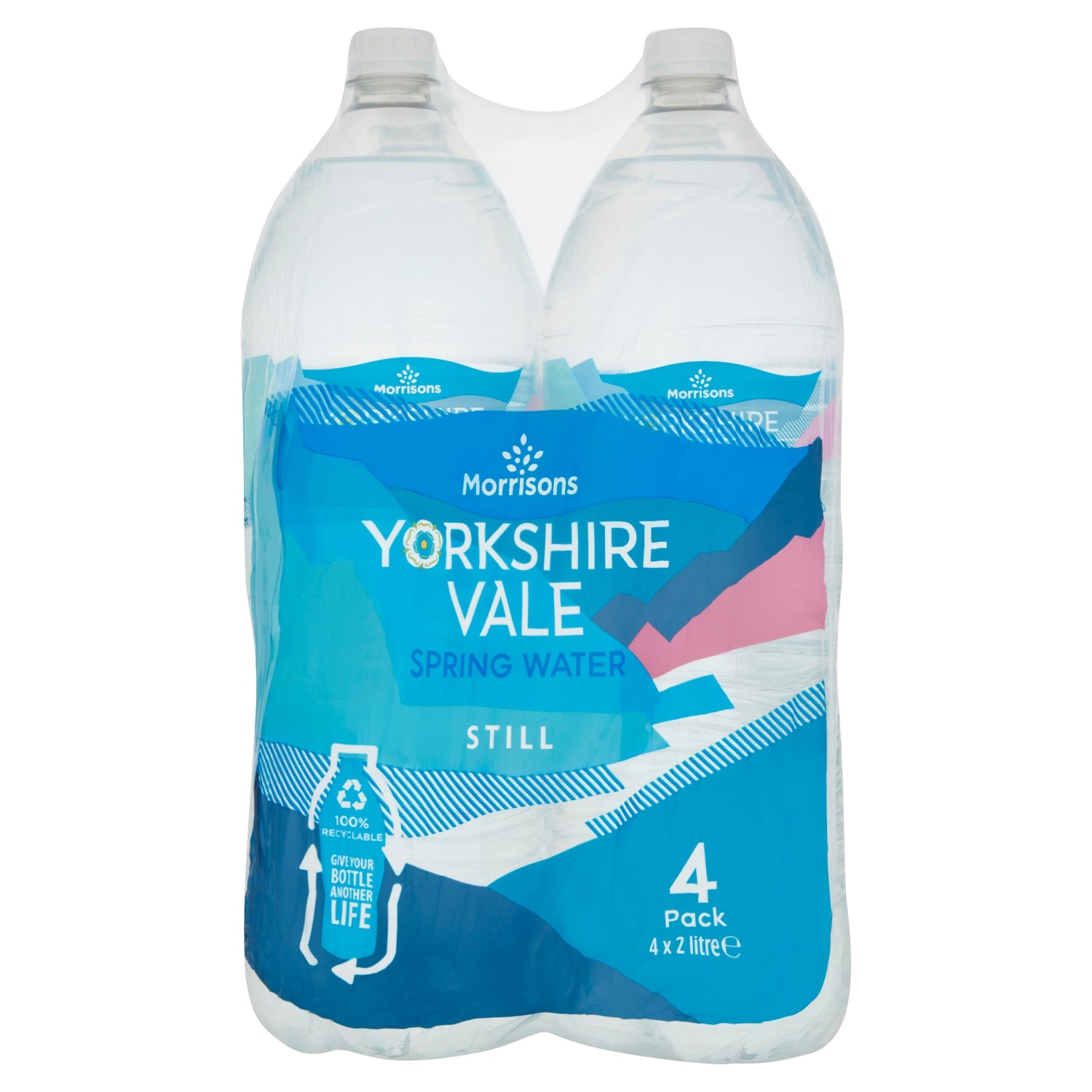 Morrisons Still Yorkshire Vale Spring Water 4 x 2L