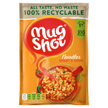 Mug Shot Sweet & Sour Noodles 67g