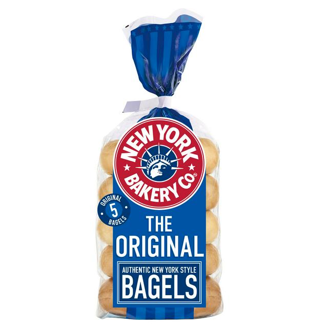 New York Co Plain Bagels 5Pk