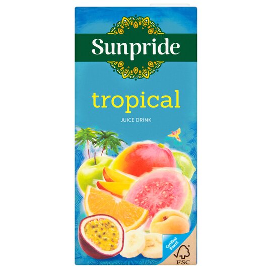 Sunpride Tropical Juice Carton 1L