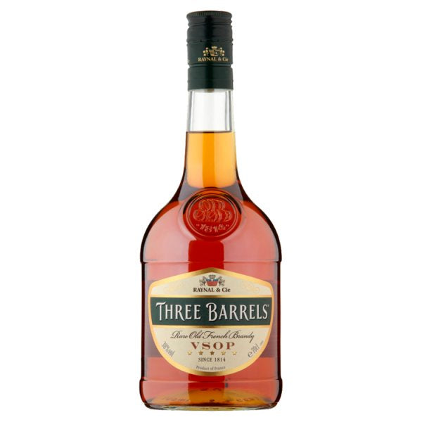 Three Barrels Brandy 70cl