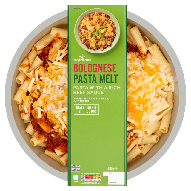 Morrisons Bolognese Pasta Melt 800g