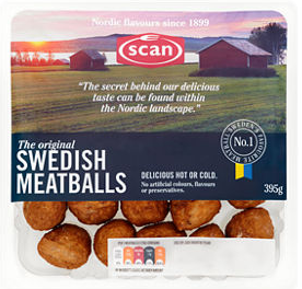 Scan Original Swedish Meatballs 1KG