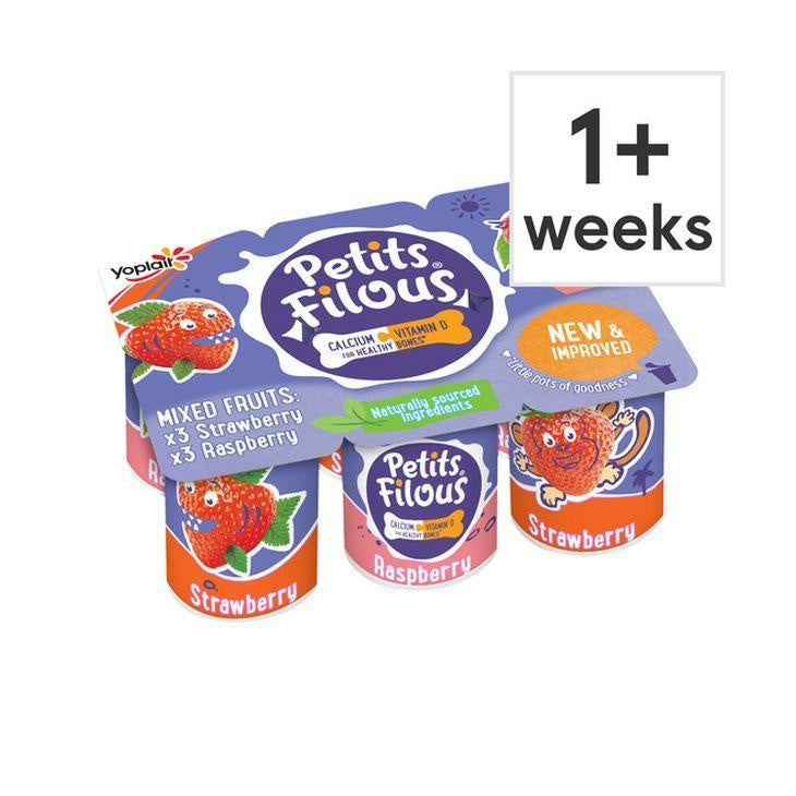 PETITS FILOUS RASP/STRAWB 6 Pk