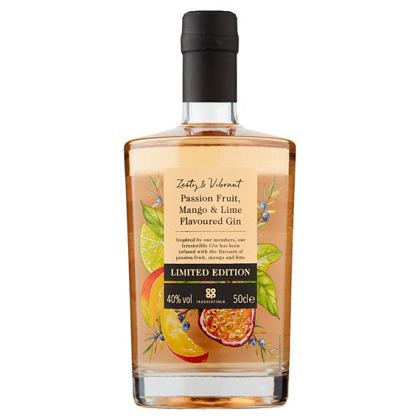 Co Op Irresistible Passfruit Mango Lime Gin 37.5% 50CL