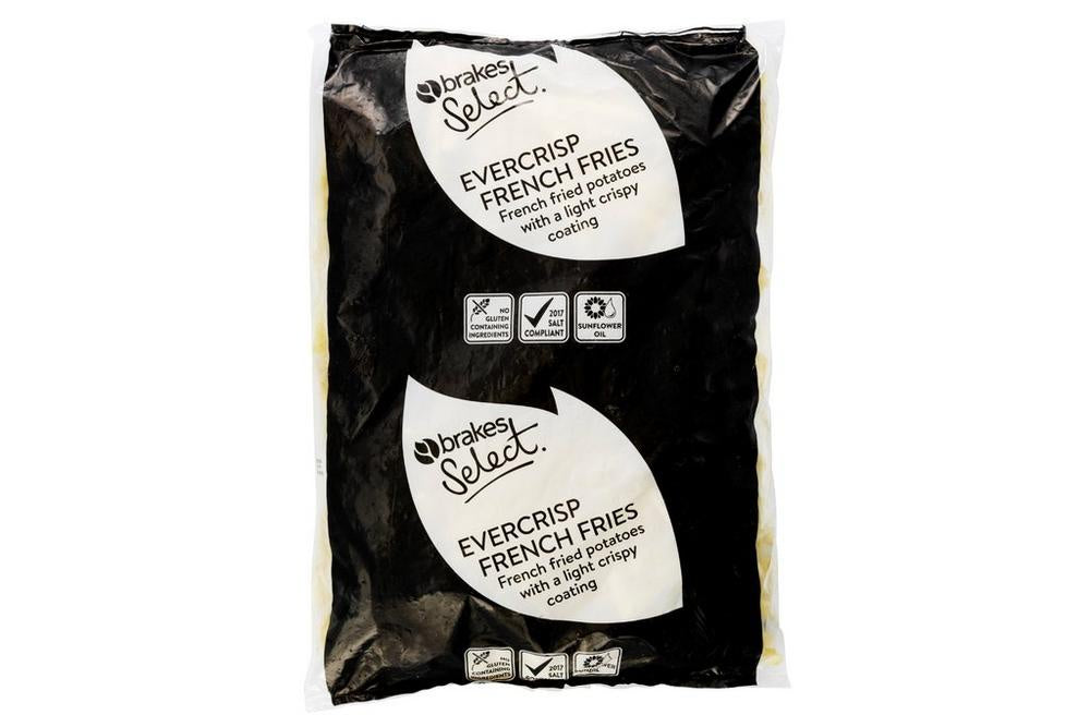 Gourmet Brakes Sysco Evercrisp French Fries 2.5kg