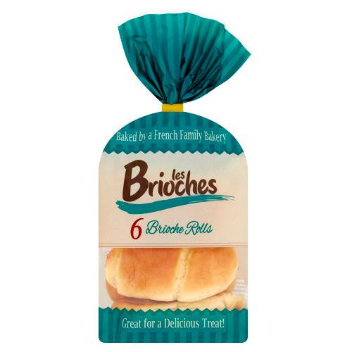 Les Brioches Brioche Rolls 6pk 210g