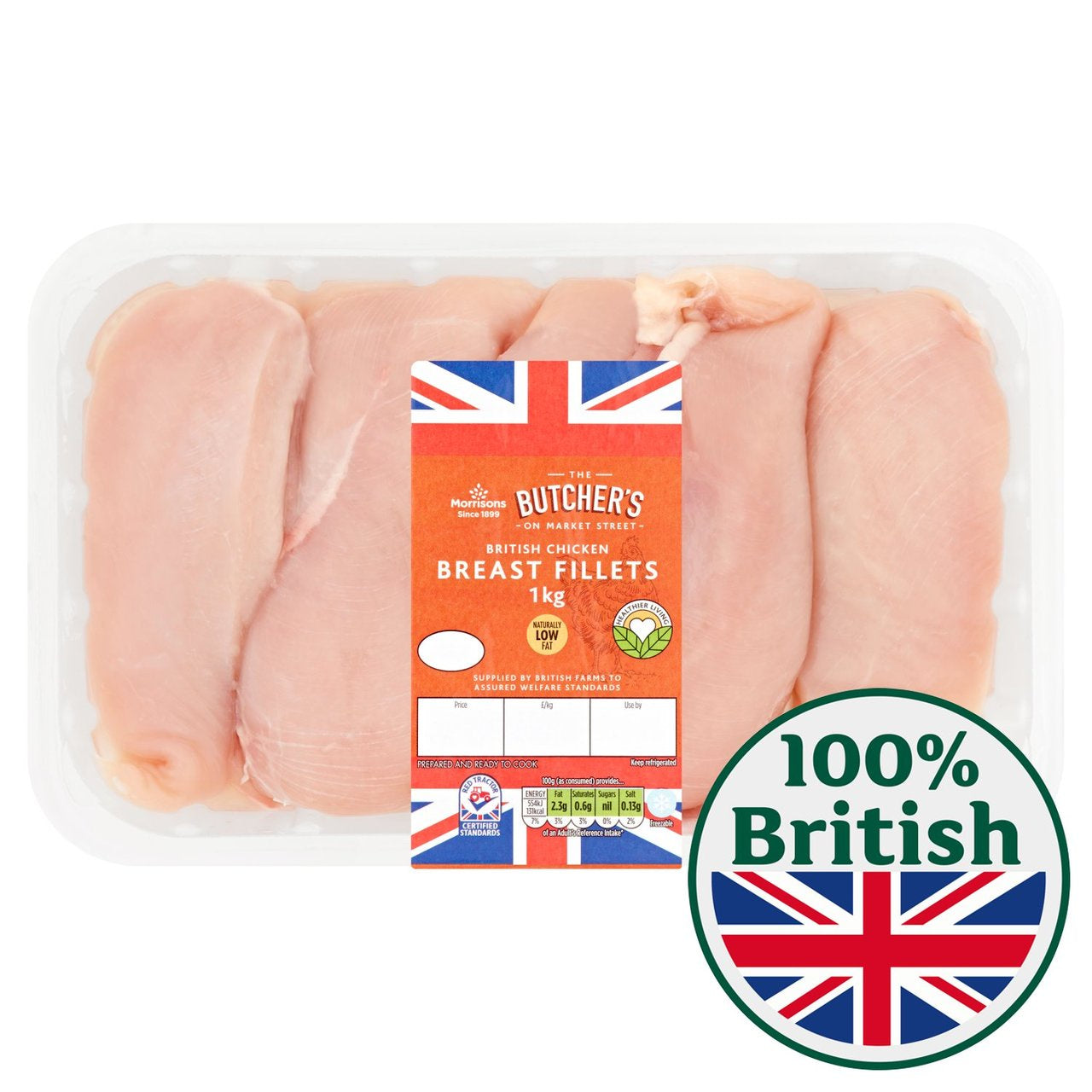 Morrisons Chicken Breast Fillet 1kg