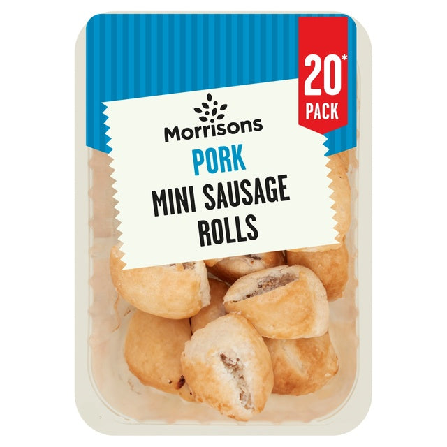 Morrisons 20 Mini Pork Sausage Rolls 200g