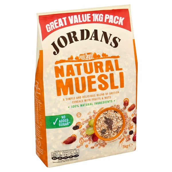 Jordans Natural Muesli 1kg