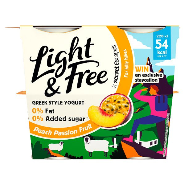 Danone Light and Free 4 x115g pk