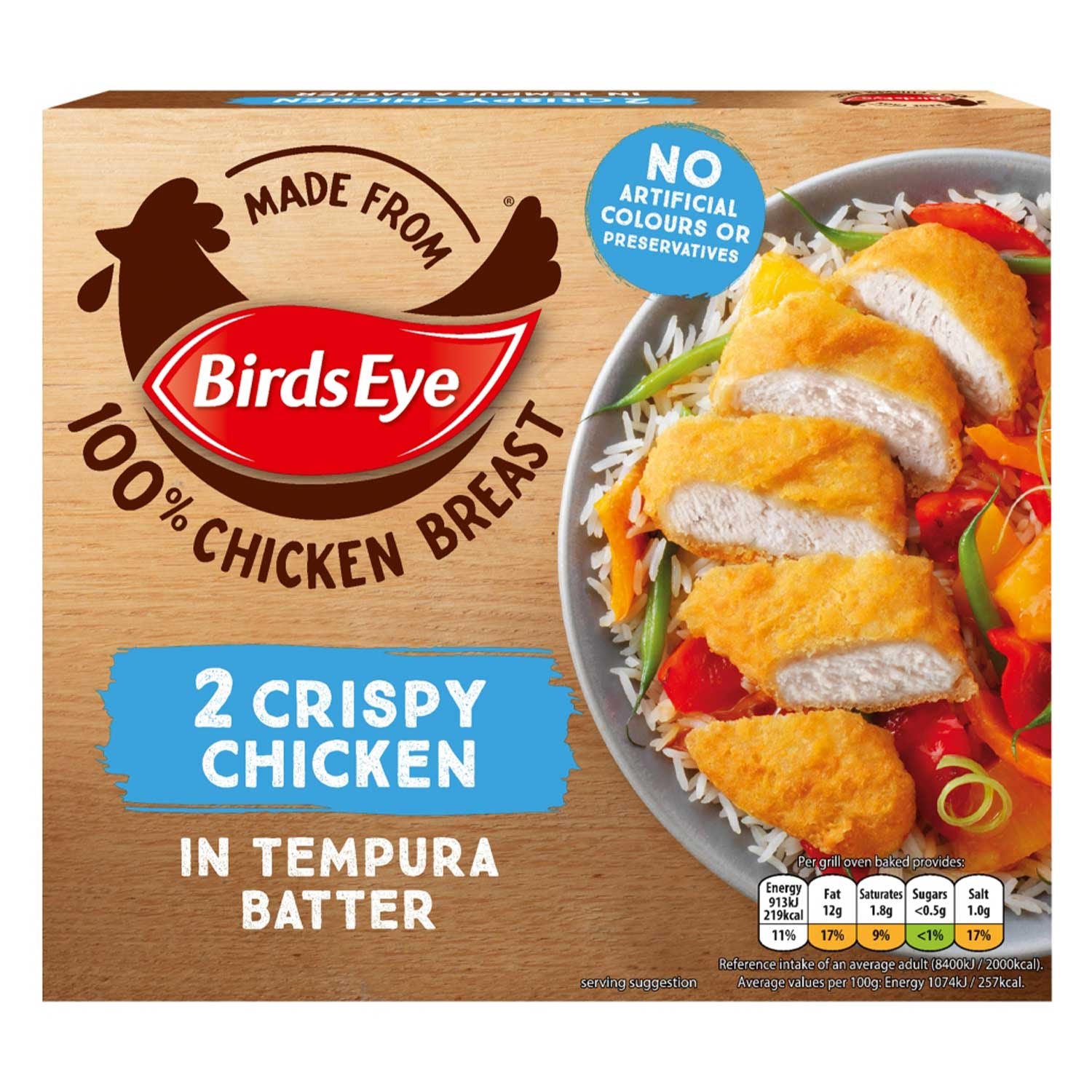 Birds Eye Crispy Chicken Grills 2pk