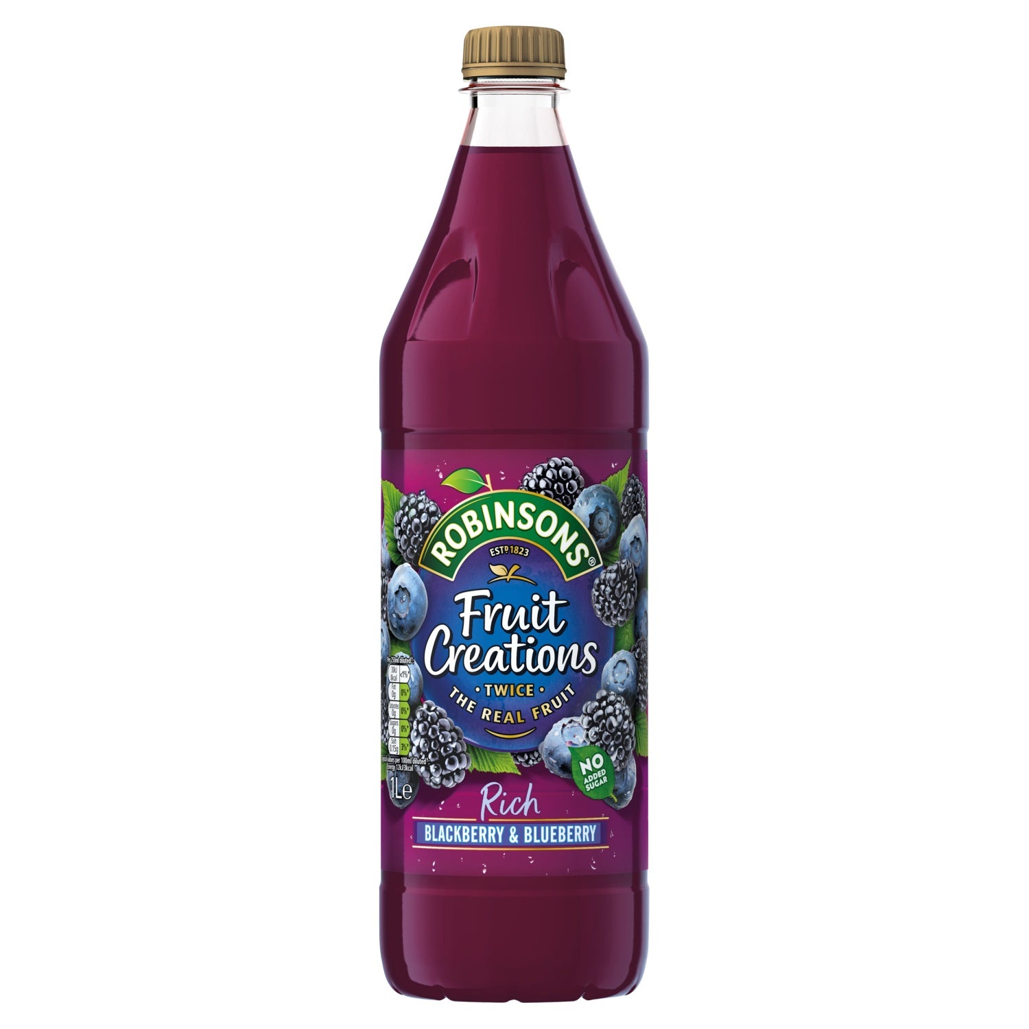 Robinsons Creations Blackberry & Blueberry 1ltr