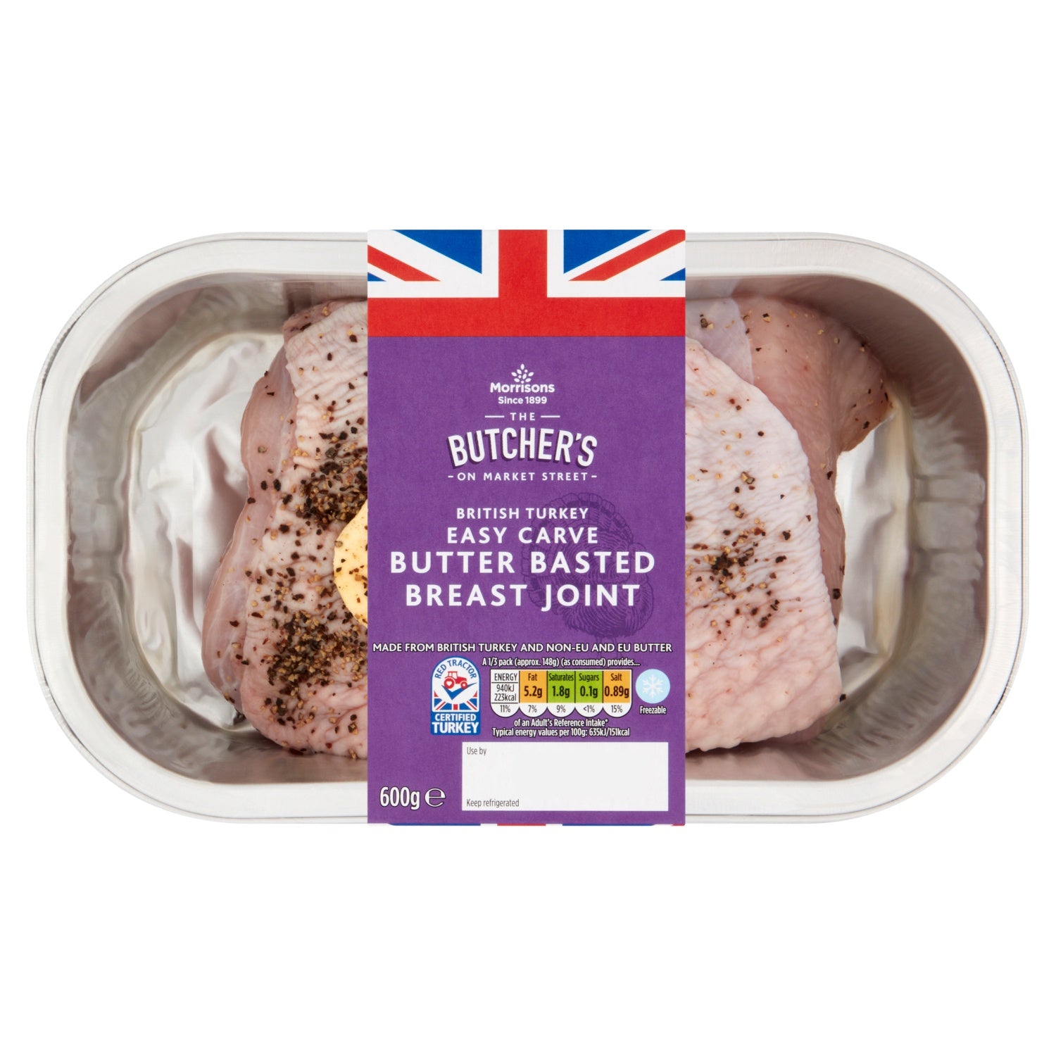 Morrisons Market St British Turkey Breast Joint 600G