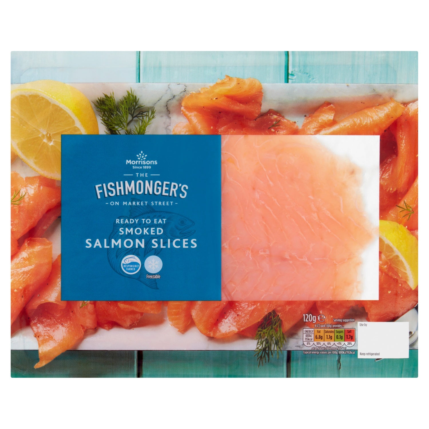 Morrisons Market St Smoked Salmon 120g