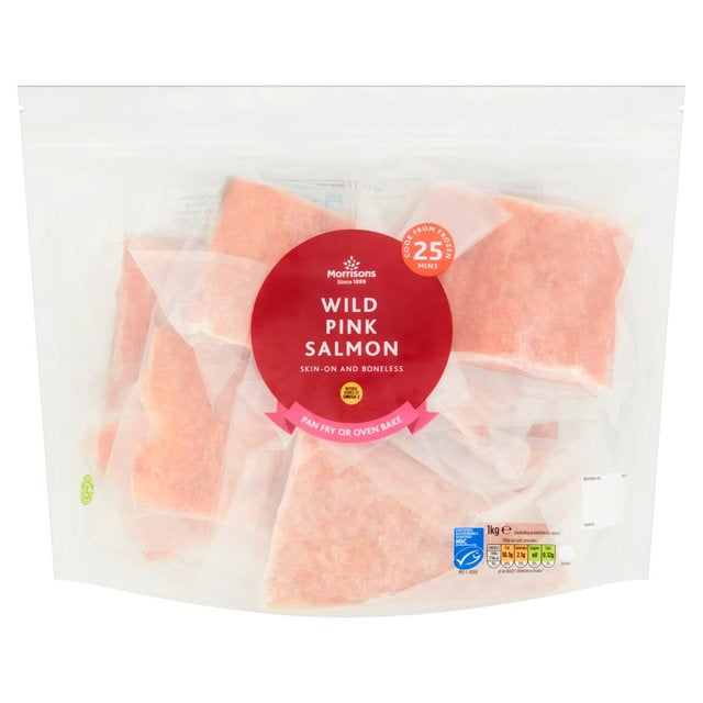 Morrisons Wild Alaskan Salmon Fillets 1kg