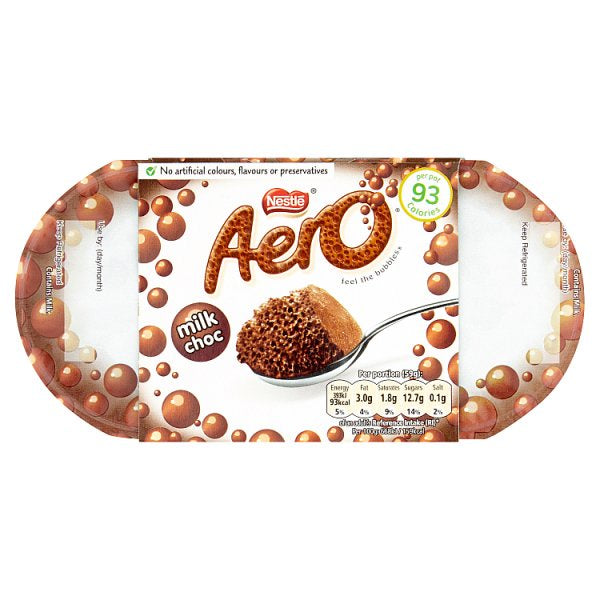 Aero Milk Chocolate Mousse 4 x 59g