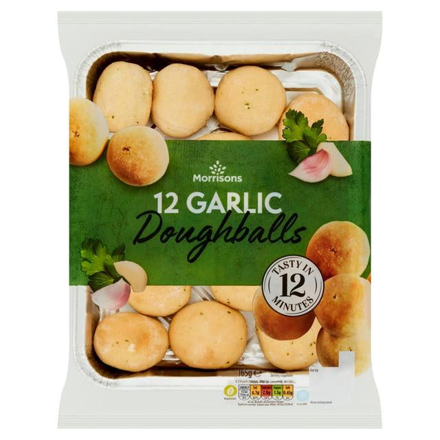 Morrisons Garlic Doughballs 165g