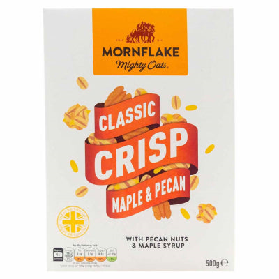 Mornflake Luxury Crisp Maple & Pecan 500g