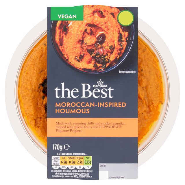 Morrisons The Best Moroccan-Inspired Houmous 170G