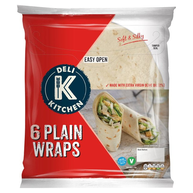 Deli Kitchen Mini Plain Tortillas 6pk